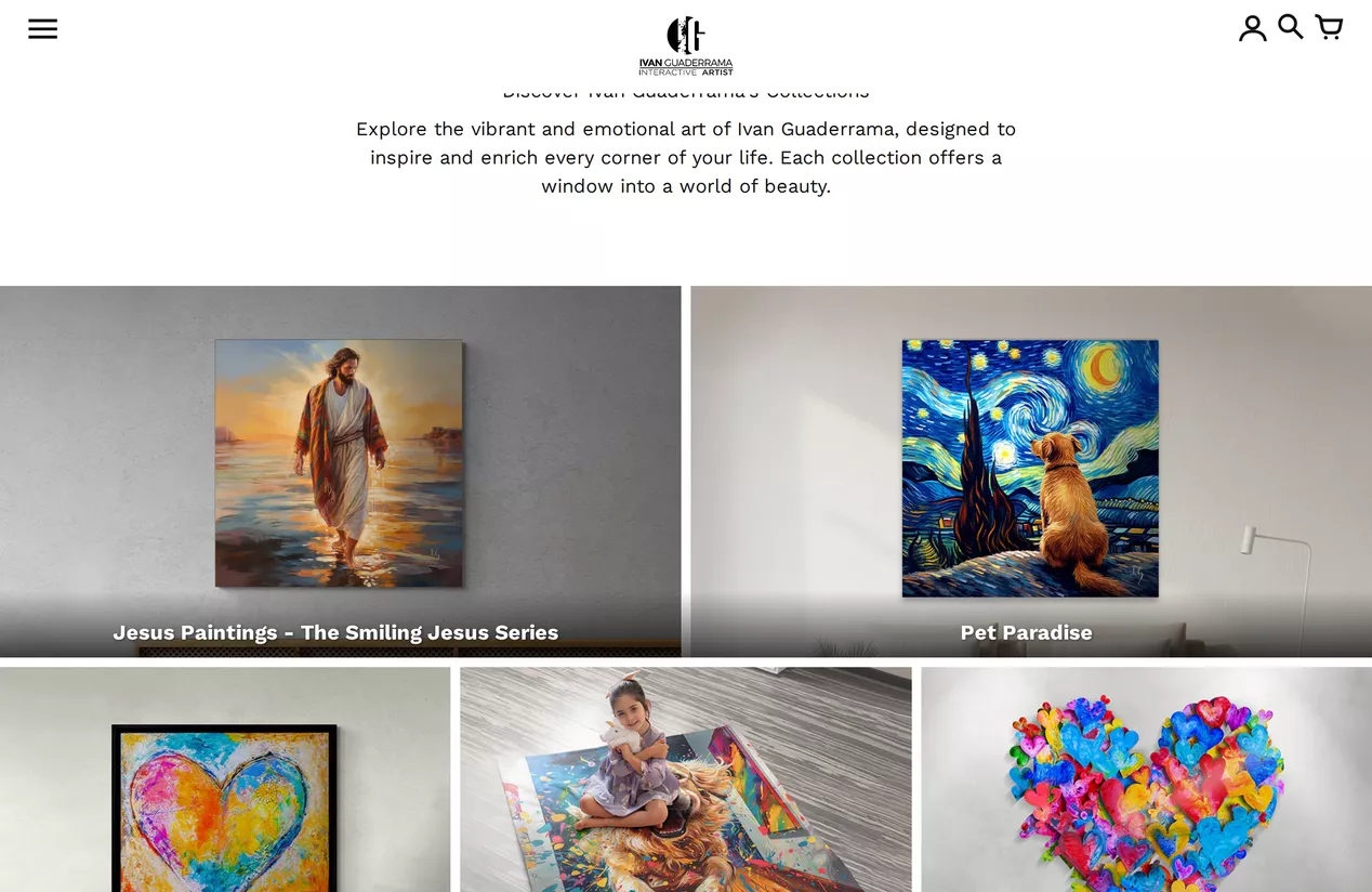 Interactive Art Store